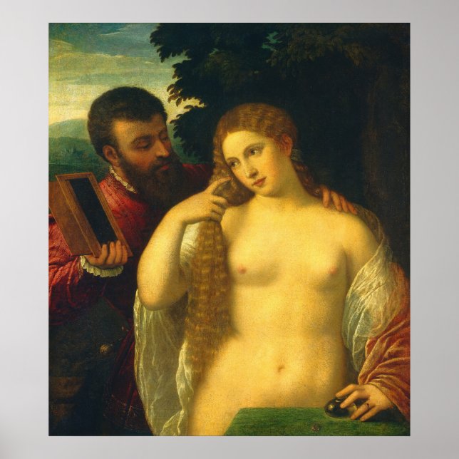 Allegory of Love - Titian Fine Art Poster (Front)