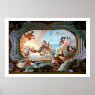 Allegory of Marriage of Rezzonico to Savorgnan Poster