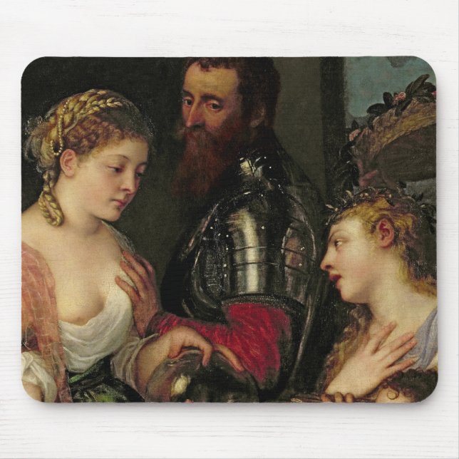 Allegory of Married Life Mouse Pad (Front)