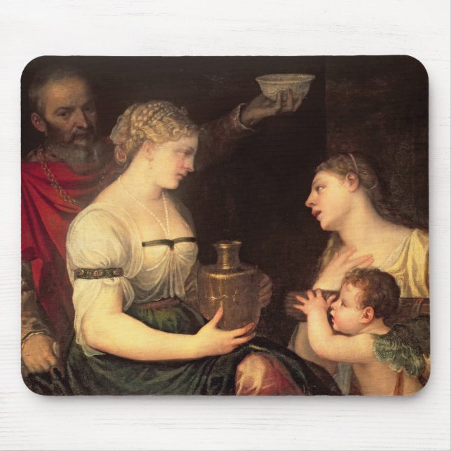 Allegory of Married life Mouse Pad (Front)