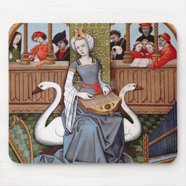 Allegory of Music Mouse Pad (Front)