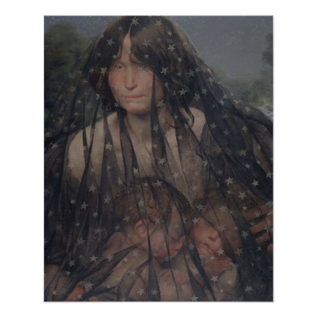 Allegory of Night Glossy Poster (Front)