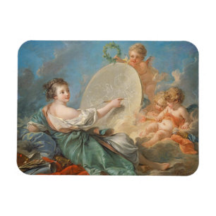 Allegory of Painting, 1765 (oil on canvas) Magnet