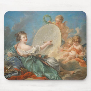 Allegory of Painting, 1765 (oil on canvas) Mouse Pad