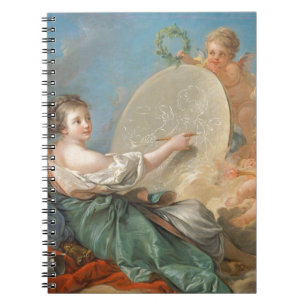Allegory of Painting, 1765 (oil on canvas) Notebook