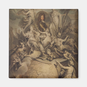 Allegory of Philippe II Duke of Orleans, 1718 Magnet