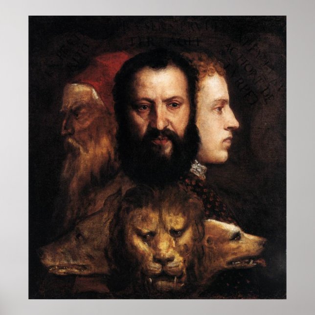 Allegory of Prudence Poster (Front)