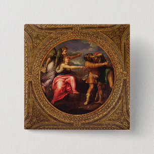 Allegory of Speed, Toil and Exercise, from the cei 15 Cm Square Badge