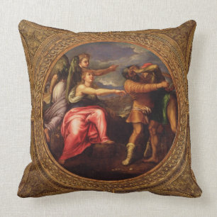 Allegory of Speed, Toil and Exercise, from the cei Cushion