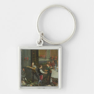 Allegory of Taste Key Ring