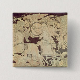 Allegory of the Battle of Austerlitz 15 Cm Square Badge