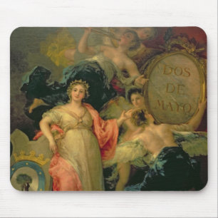 Allegory of the City of Madrid, 1810 Mouse Pad