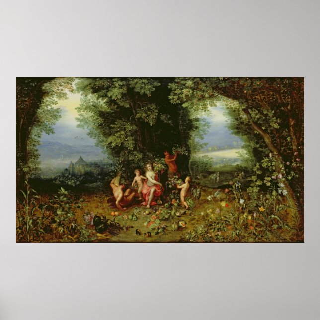 Allegory of the Earth Poster (Front)