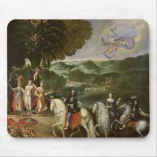 Allegory of the Marriage of Louis XIV in 1631 Mouse Pad
