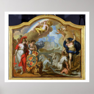 Allegory of the Power of Great Britain by Sea, des Poster