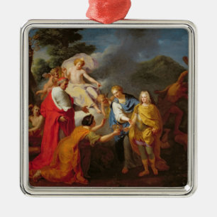 Allegory of the Recognition of Philippe de France Metal Tree Decoration