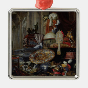 Allegory of the Vanities of the World, 1663 Metal Tree Decoration