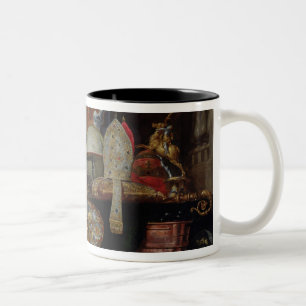 Allegory of the Vanities of the World, 1663 Two-Tone Coffee Mug