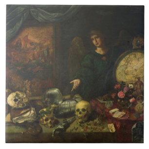 Allegory of Vanity, 1650-60 (oil on canvas) Tile