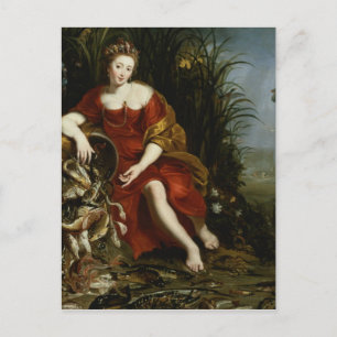 Allegory of Water Postcard