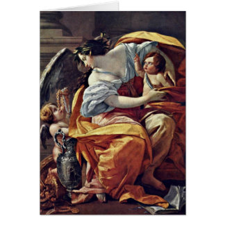 Allegory Of Wealth By Simon Vouet