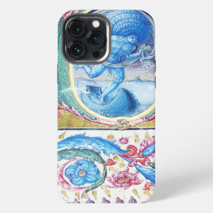 ALLEGORY OF WIND ANTIQUE FLORAL MINIATURE MONOGRAM iPhone CASE
