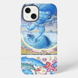 ALLEGORY OF WIND ANTIQUE FLORAL MINIATURE MONOGRAM iPhone 13 CASE