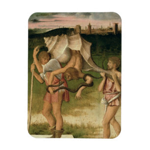 Allegory of Wisdom (oil on panel) Magnet