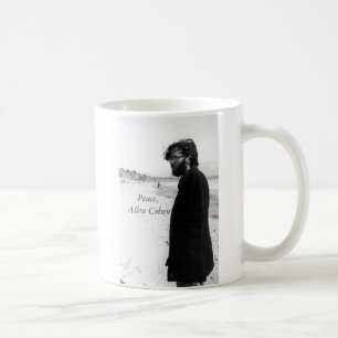 Allen Cohen on Beach 1960s Coffee Mug