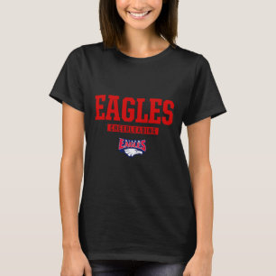 Allen Eagles Logo Cheerleading Hs T-Shirt