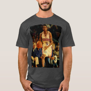 Allen Iverson Vintage Design Of Basketball 3 T-Shirt
