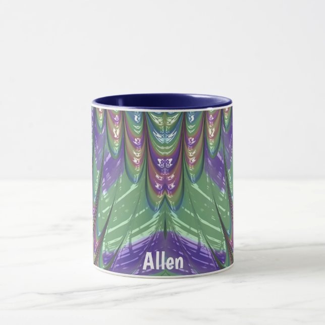 ALLEN ~ Mug personalised ~ zany unusual (Center)