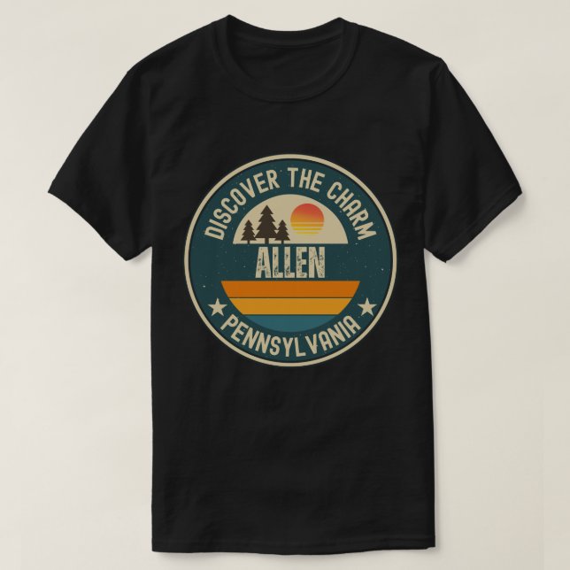 Allen, Pennsylvania T-Shirt (Design Front)