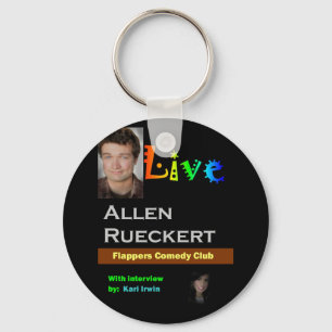 Allen Rueckert LIVE Key Ring