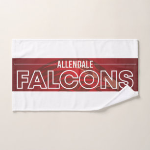 Allendale Falcons #6 Hand Towel