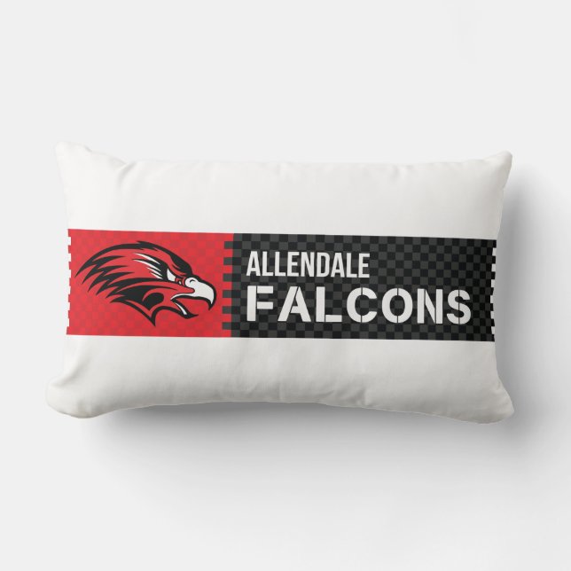 Allendale Falcons Lumbar Cushion (Front)