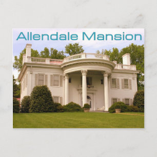 Allendale Mansion - Kingsport, TN Postcard