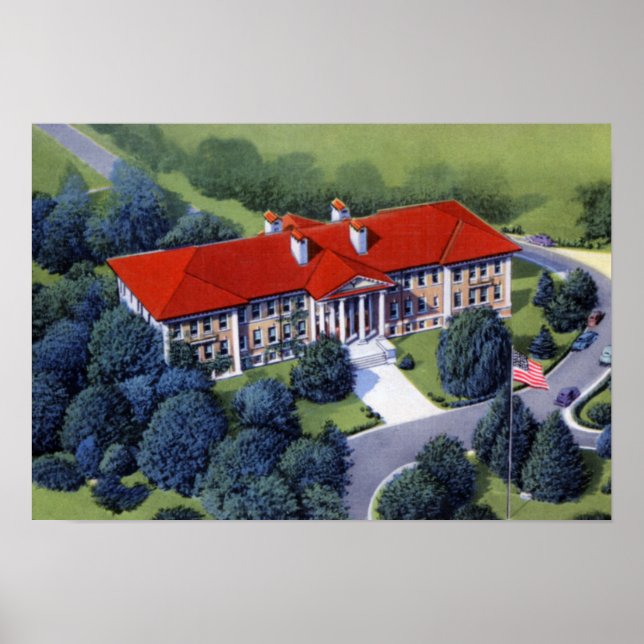 Allentown Pennsylvania Cedar Crest College Poster (Front)