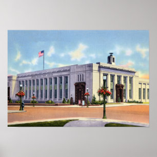 Allentown Pennsylvania Post Office Poster