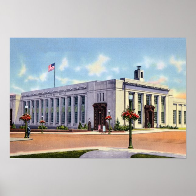 Allentown Pennsylvania Post Office Poster (Front)