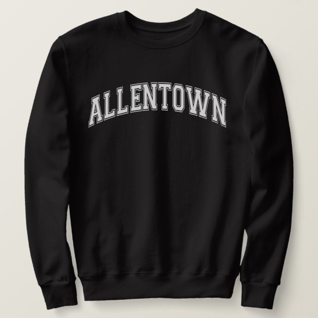 ALLENTOWN University-Style America College Sweatshirt (Design Front)