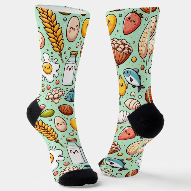 Allergens Socks (Angled)