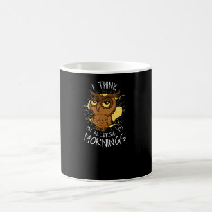 Allergic to Mornings Coffee Mug