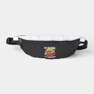 Allergic To Mornings Sloth Animal Sloths Lover Vin Bum Bags