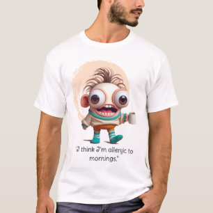 Allergic to Mornings T-Shirt