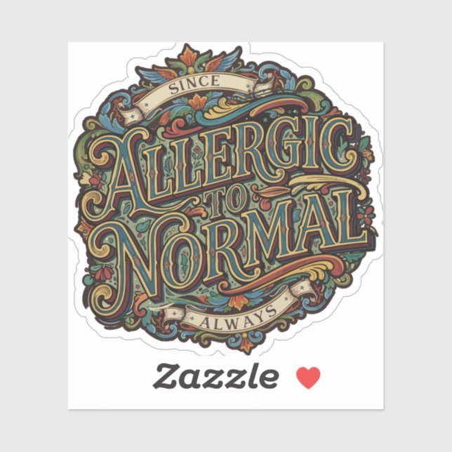 Allergic to Normal (Sheet)