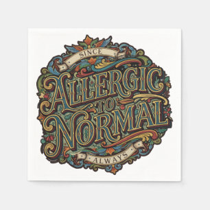 Allergic to Normal Napkin
