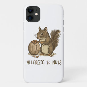 Allergic to Nuts iPhone 11 Case