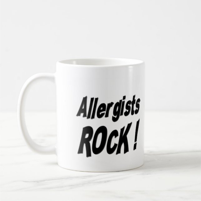 Allergists Rock! Mug (Left)