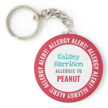 Allergy Alert Customized Kids School